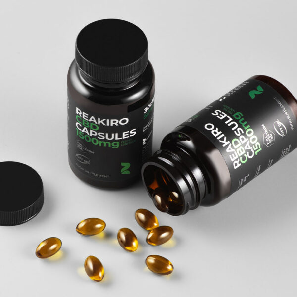 CBD Gel Capsules 15%CBD - 60pcs1