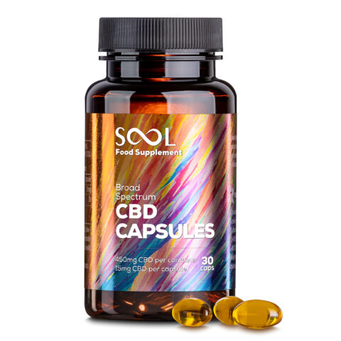 CBD Gel Capsules 4.5%CBD - 30pcs