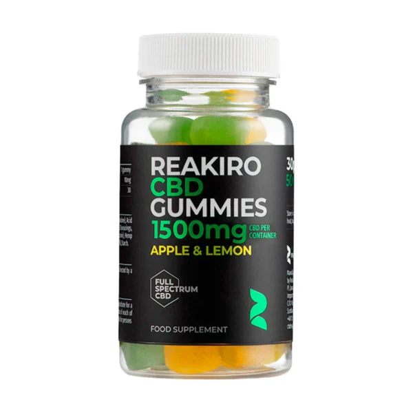 CBD Gummies Apple & Lemon 15%CBD - 30pcs