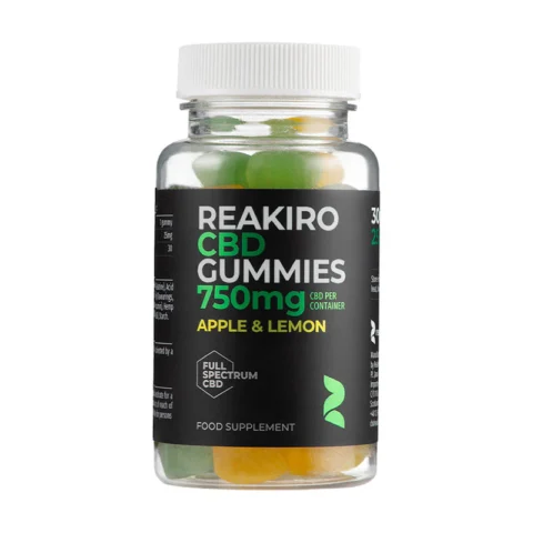 CBD Gummies Apple & Lemon 7.5%CBD - 30pcs