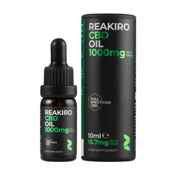 Reakiro CBD Oil 10%CBD - 0.2THC2