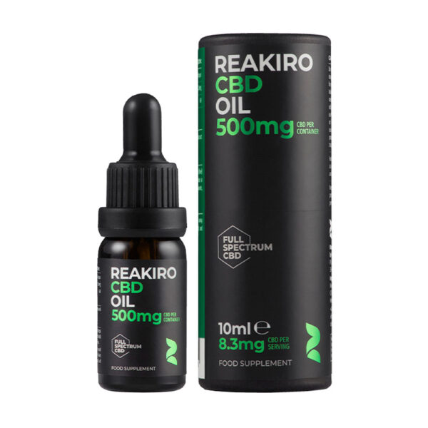 Reakiro CBD Oil 5%CBD - 0.2THC2