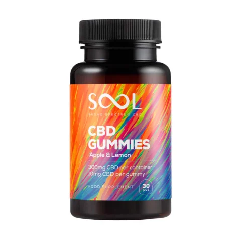 CBD Gummies Apple & Lemon 3%CBD - 30pcs