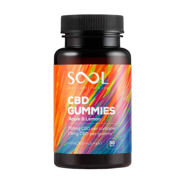 CBD Gummies Apple & Lemon 7.5%CBD - 30pcs